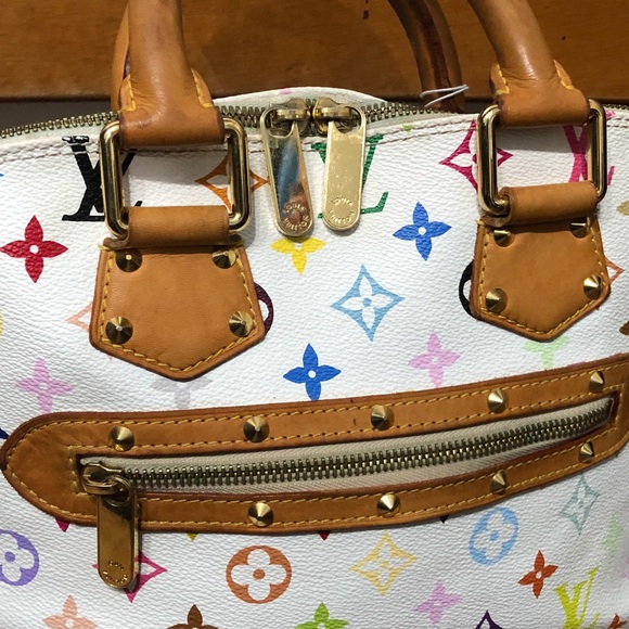 💜SOLD !Louis Vuitton multicolor MM Alma 💜SOLD - Picture 6 of 6